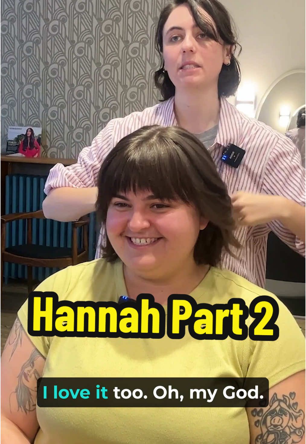 A thorough consultation = the right haircut - Hannah’s haircut ✨ ➡️ PRODUCTS are linked in my AMAZONSTORE FRONT ⬅️  Check it out in my bio and shop products based on client  #torontohairstylist #torontohairdresser #torontohair #torontoshag #torontohaircut #shaghaircuts #shaghaircut #torontobobhaircut #hairbrained #hairbrained_official #shaggyhair #curtainbangs #lowmaintenancehair⁠ #haircutting #shaghair #hairtransformation #hairconsultation #lizaslocks