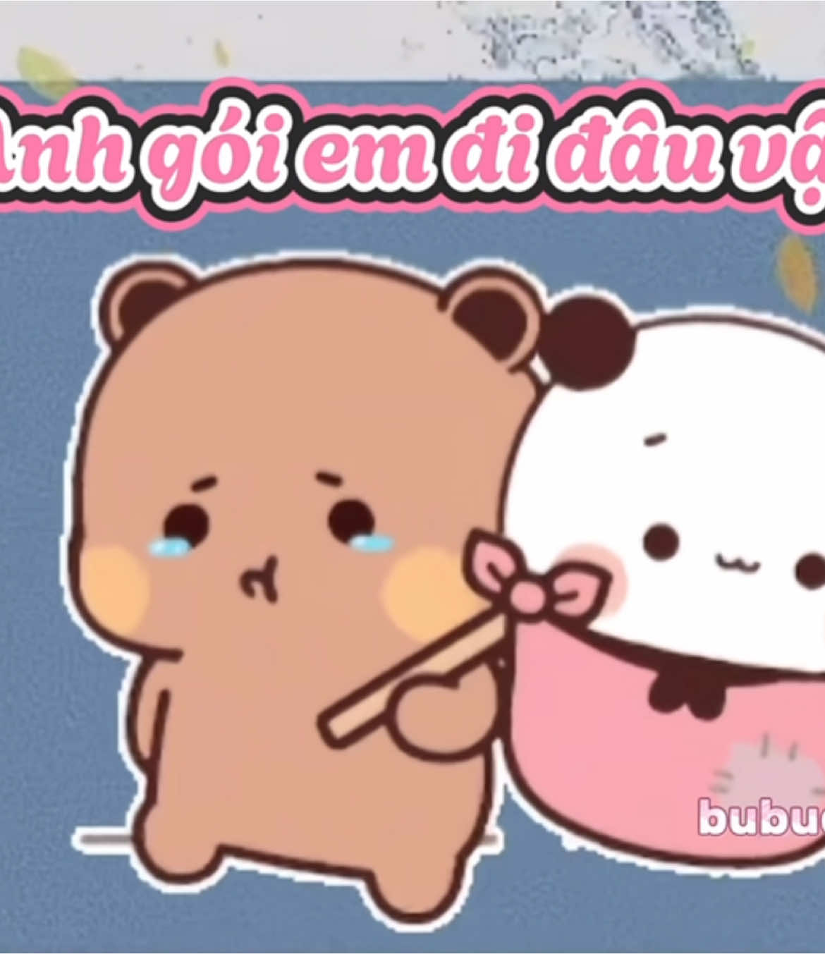 Dudu mang Bubu trả về nơi sản xuất 🤭 #一二布布 #bubududu #couple #lovely #xh #fyb 