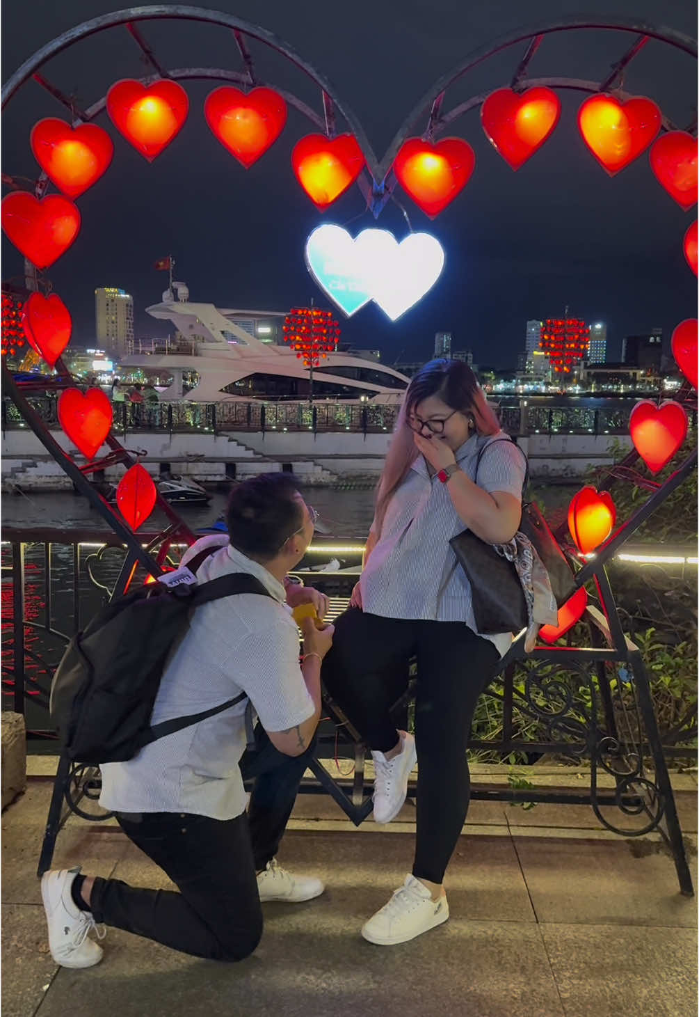 Vietnam proposal. 🇻🇳✨🥹  Story time:  We are already 2 years married, (secret wedding) just us and my sister, so no proposal. One ramdom day he ask me, F: babe? Is there anything you wish to experience but i haven’t done to you? I said. You’ve done everything for me, but i’m curious about how i would feel if you proposed to me. And then…. He did 🥹✨ Alam ko hindi normal pero ang sarap sa feeling. I love you, babe! ❤️ cheers to wedding #2#2💍#CapCut 