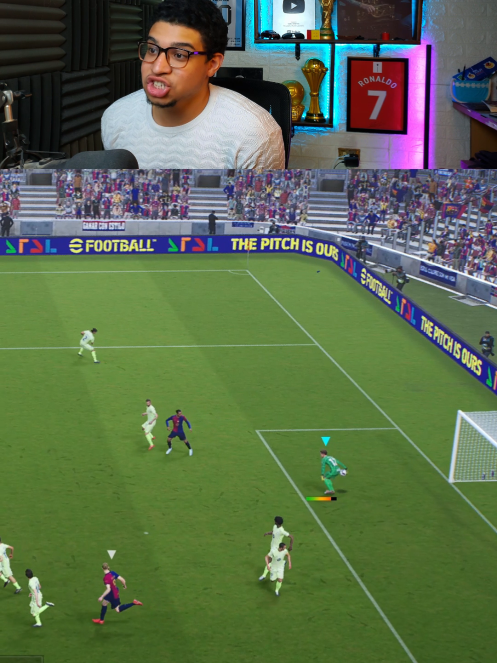 انا ماسك نفسي بالعافية #efootballmobile #بيس #efootball25 #efootball #yehiamattar #fypシ #viral #fypage #pes #Soccer 