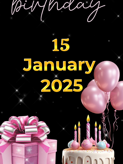 Happy Birthday 🥳  15 January 20k5 🎉  Happy birthday, greetings, birthday wishes, birthday card, birthday celebration, birthday party, birthday greetings, birthday to you @Bakwas 🤦 