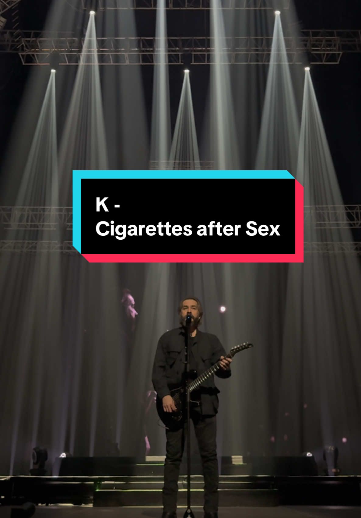 CAS live in Manila, been waiting to hear this song live , thank you Cigarettes After What? #casinmanila  #cigarettesafter  #K #concertph #greg #casconcert  #casconcert2024  #casconcertmanila  #cigarettesaftersex🍀 