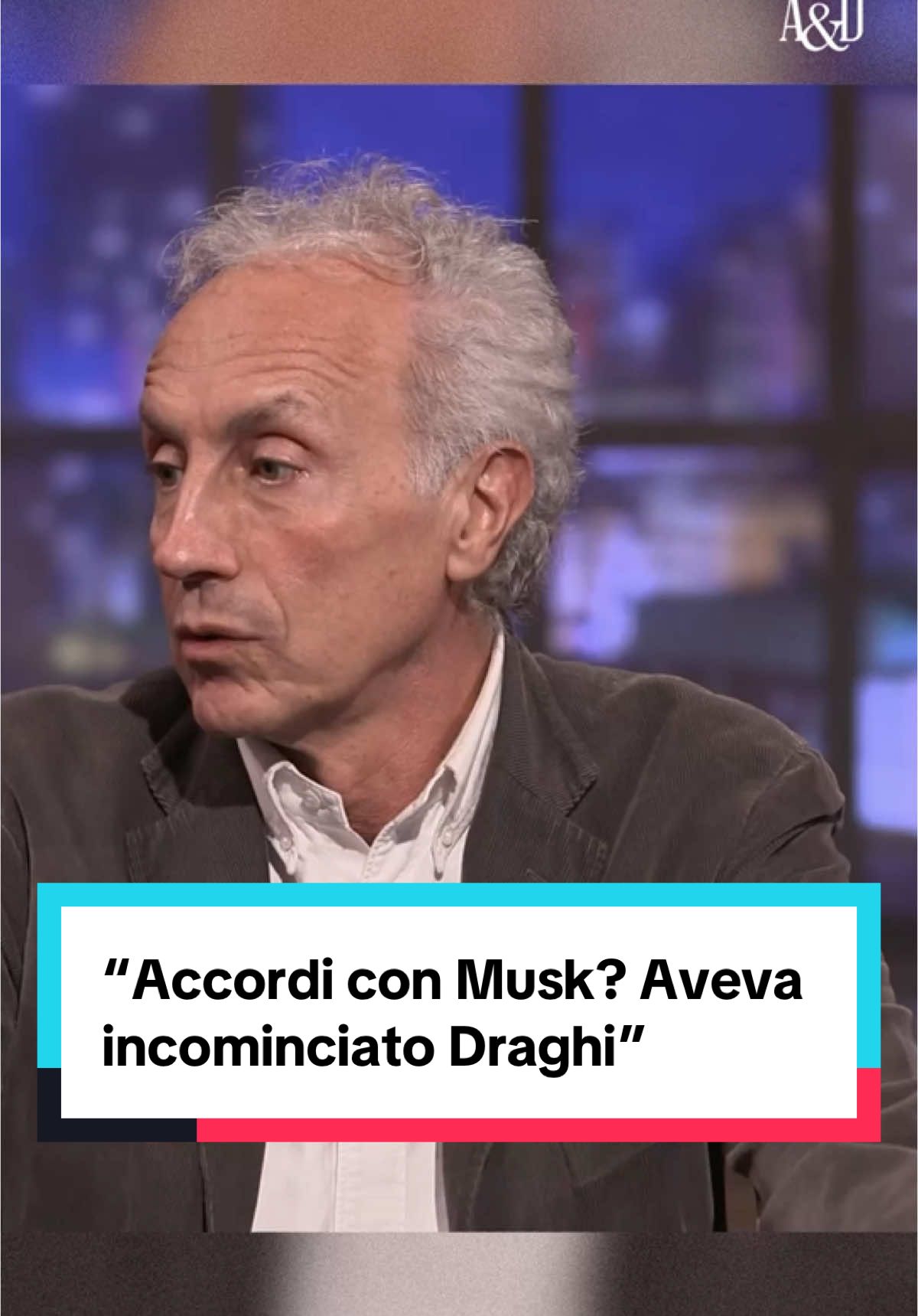 “Accordi con Musk? Aveva incominciato Draghi”. Marco Travaglio sulla possibilità dell’Italia di affidare servizi di telecomunicazione a Starlink nel suo intervento ad Accordi&Disaccordi, il talk politico condotto da Luca Sommi su TvLoft con la partecipazione di Andrea Scanzi. #marcotravaglio #elonmusk #starlink