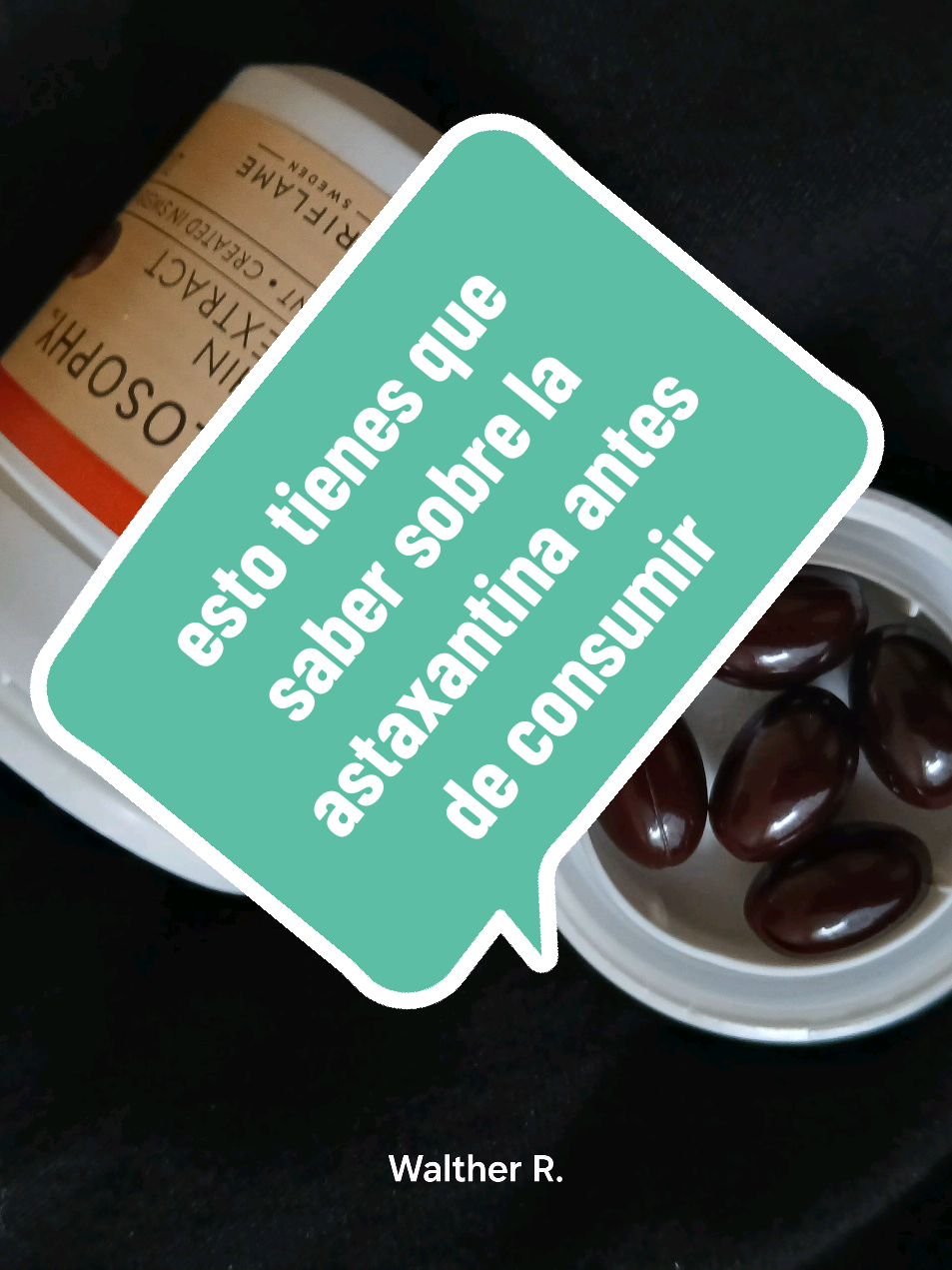 ¿Qué beneficios tiene la astaxantina? En humanos se ha mostrado su efecto en mejora de parámetros antioxidantes, antiinflamatorios, disminución de especies reactivas de oxígeno y mejora de la proporción de lípidos en sangre, mejoría en parámetros oculares, aumento de la resistencia al ejercicio, y mejora en la fertilidad masculina. #astaxantina #suecos #suplementos #wellosophy #oriflame_products #waltherroj 