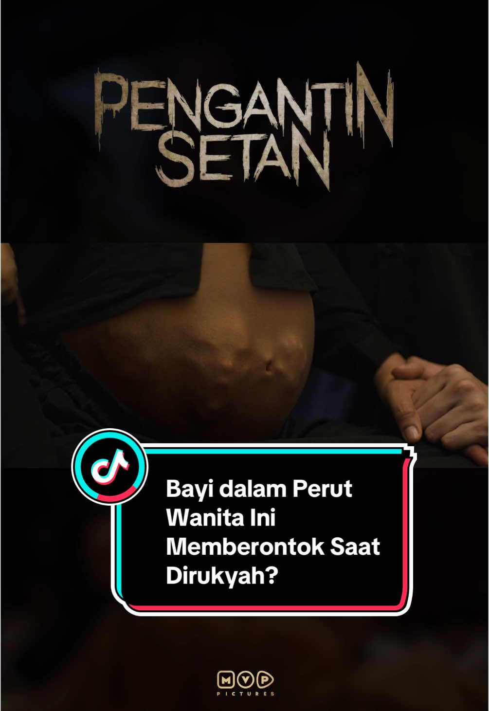 Bukti nyata kalo bayi di perut Echa adalah anak Jin Dasim. Pas dirukyah bayinya malah meronta-ronta 😭   Tonton #PengantinSetan mulai 16 Januari 2025 di Cinema XXI! #LebihASIK #NontonASIKdiXXI #SemuaBisadiTikTok #TikTokTainment  