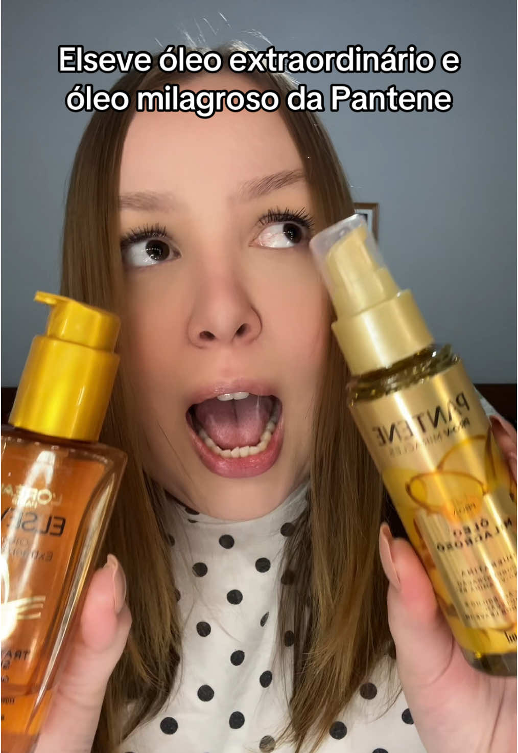 Óleo extraordinário elseve e óleo milagroso pantene #oleo #óleo #oleocapilar #oleoelseve #oleopantene #oleoextraordinario  #oleomilagroso #elseve #pantene #cabelo #cabelos #hair #vaiprafy #vaiprofy #fypp #fypp #fyppage 