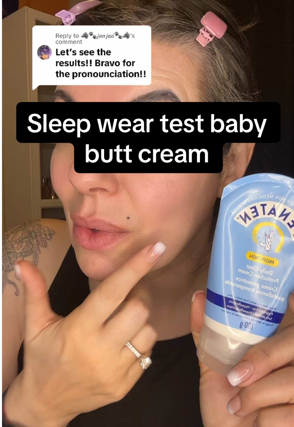 Replying to @🐺🐾𝙟𝙖𝙣𝙟𝙖𝙣🐾🐺 #weartest #diapercream #babydiapercream #diapercreamonface #penatencreme 
