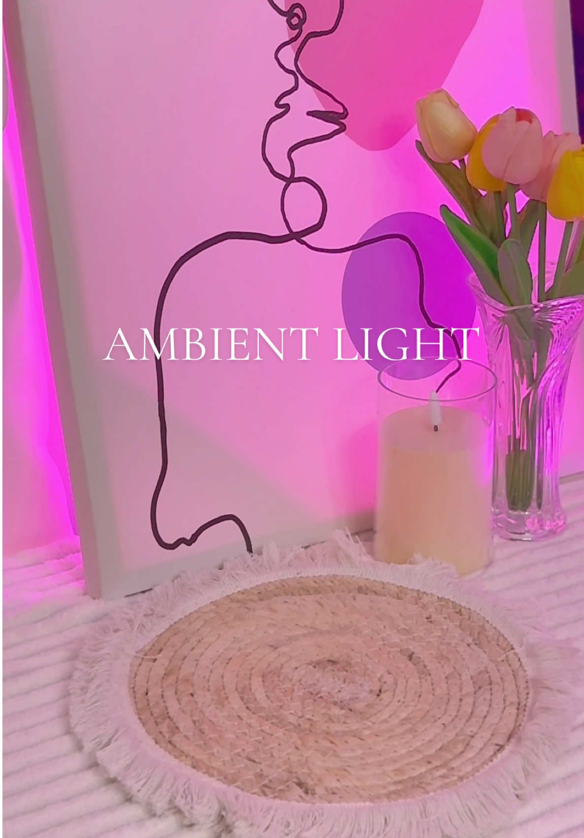 Ambient light lumevel up ang quality ng video ko. Pwede rin pala ito gamitin as tv backlight or computer background light ganda niya grabe worth it‼️‼️‼️ #ambientlight #ledtubelight #tubelight #backgroundlight #affordableambientlight #fyp #viral 