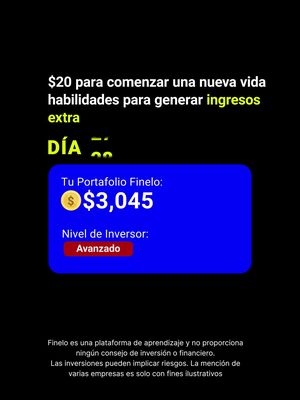 ¡Comienza tu viaje de inversión con Finelo!