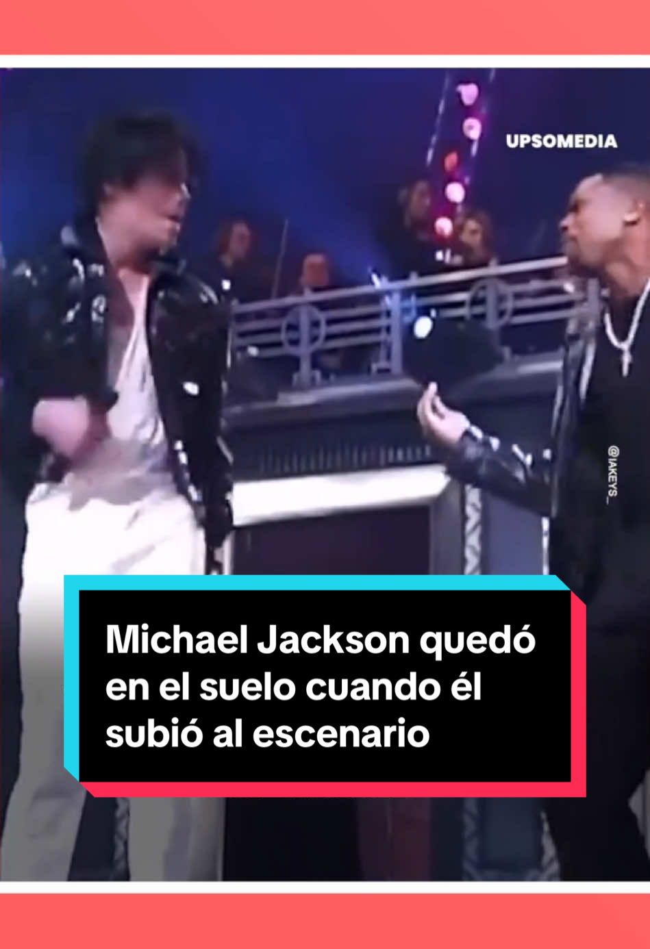 #MichaelJackson quedó en el suelo cuando él subió al escenario #entretenews #ChrisTucker #reydelpop 