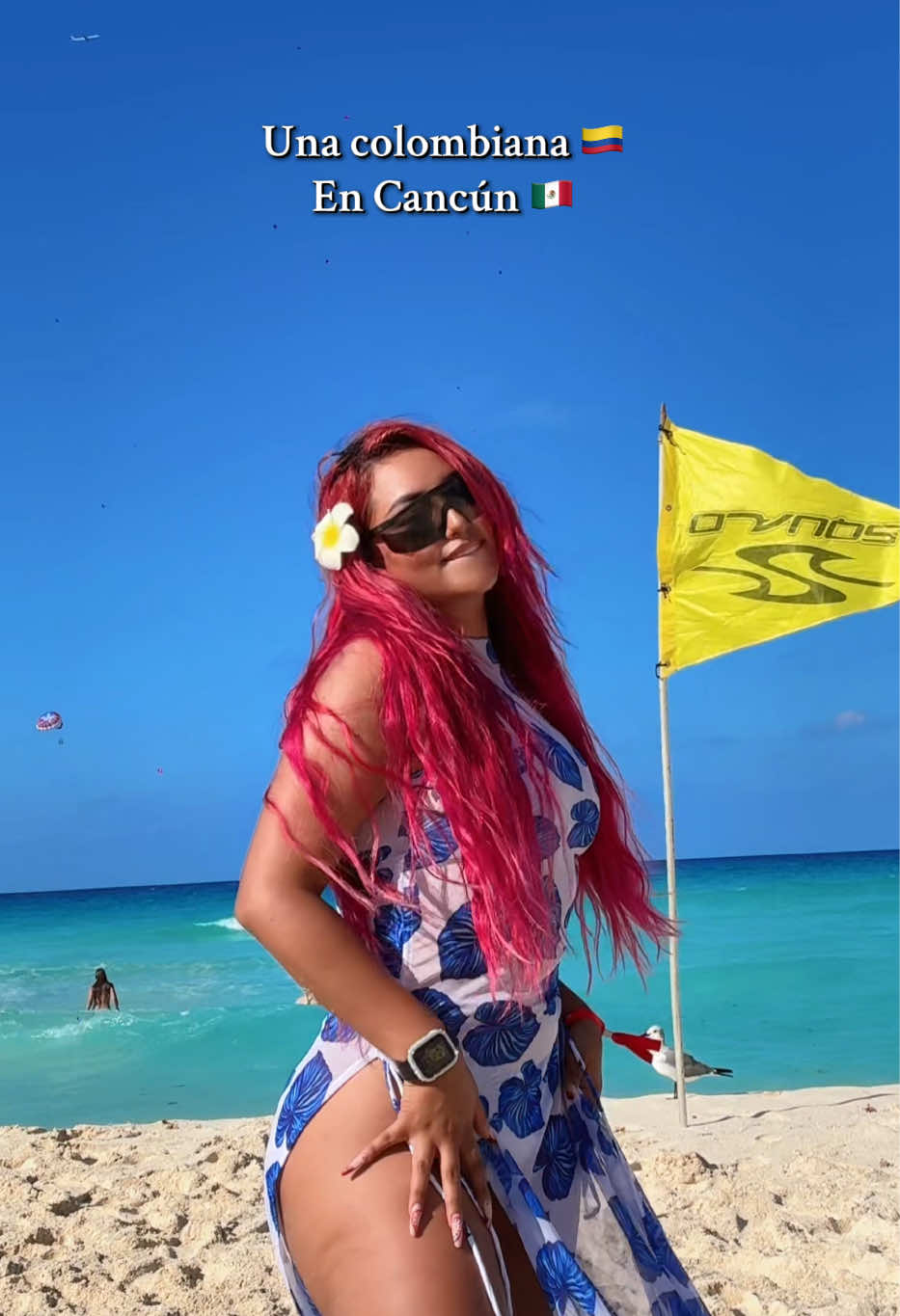 De qué parte del mundo me ves? 🙈 Deja la bandera del país en los comentarios! 😍 #deiryvargas 