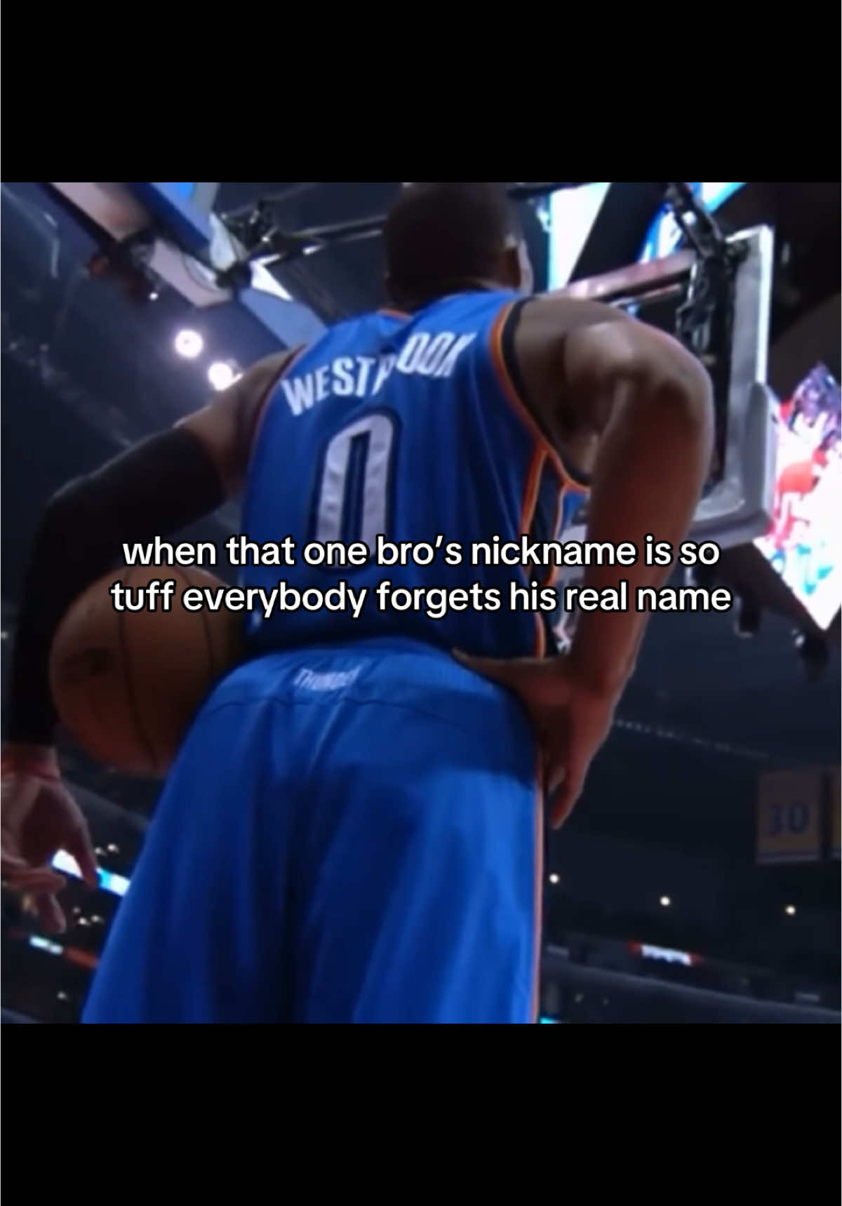 #russellwestbrook #bro #nickname #relatable