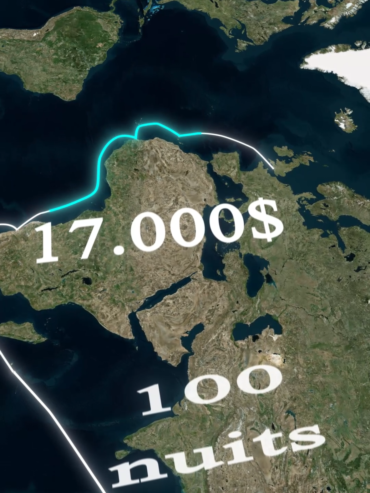 Croisière de 100 nuits au départ de New York pour 17 000 dollars, traversant Amériques, Océanie, Asie et Afrique, avant d'arriver à Southampton après 53 306 km. #croisiere #voyage #geo #ishakgeo 