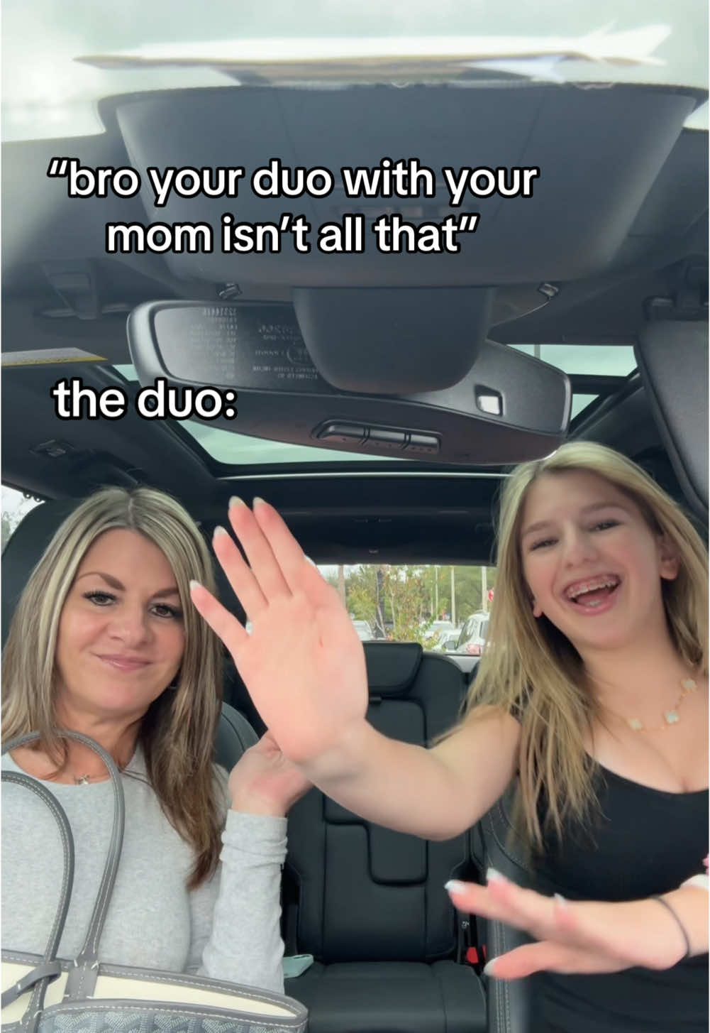 try me. #duo#blonde#fyp#fyppppppppppppppppppppppp#mom#momanddaughter#duos#blowthisup#888#gocrazychallenge#cute#lol 