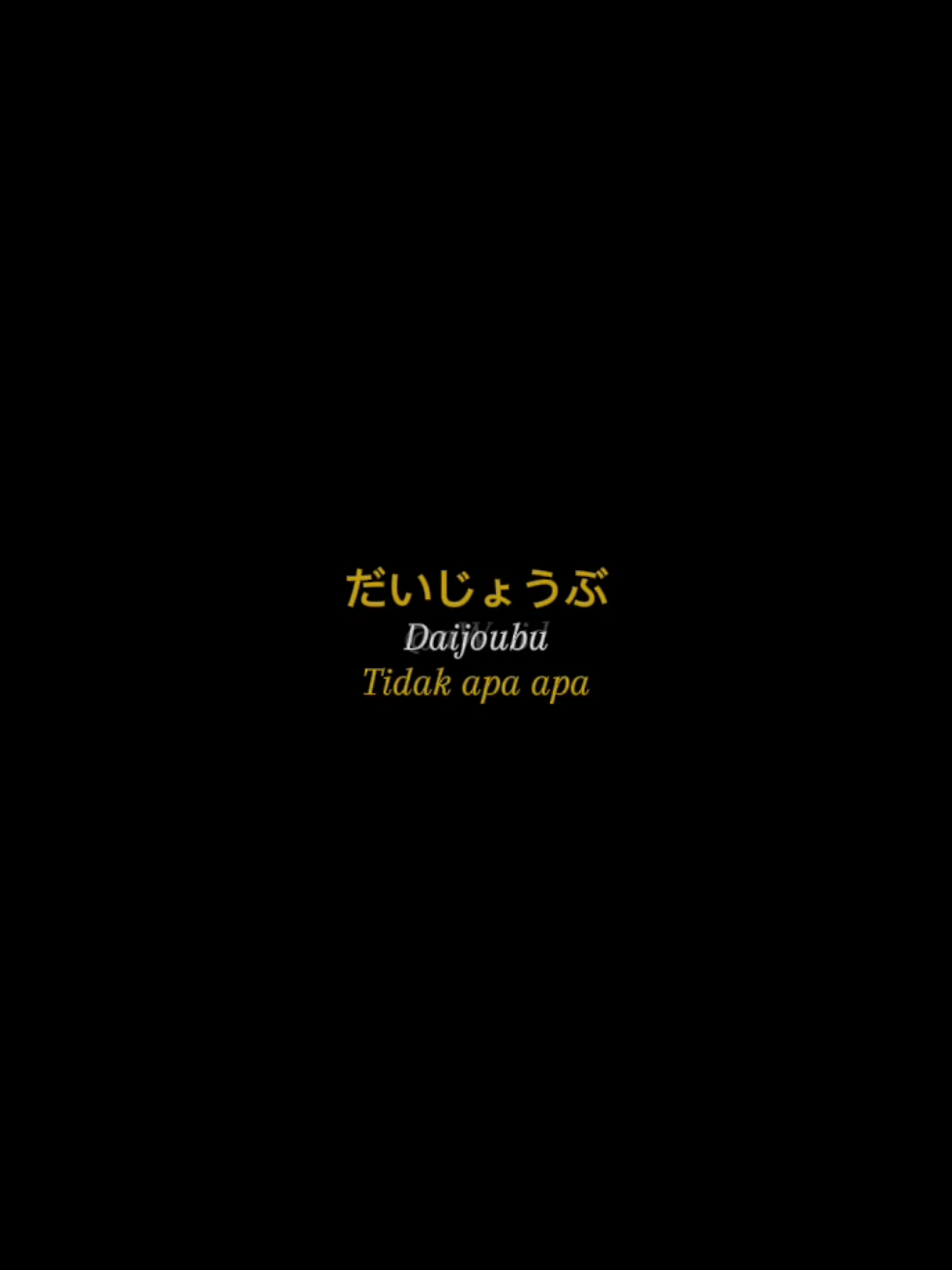 semuanya tidak baik baik saja semenjak capcut jdi pro 😭 font yg biasa uwu pake jdi berbayar huuuu... jdi ganti deh :v #watashinokoe #kotoba #voiceacting #katakatajepang #uwuid #sadvibes🥀 #sadquotes #lewatberanda #nihongo #lily 