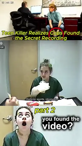PART 2 Teen Killer Realizes Cops Found the Secret Recording #crime #crimetiktok #truecrimetiktok #truecrimetok