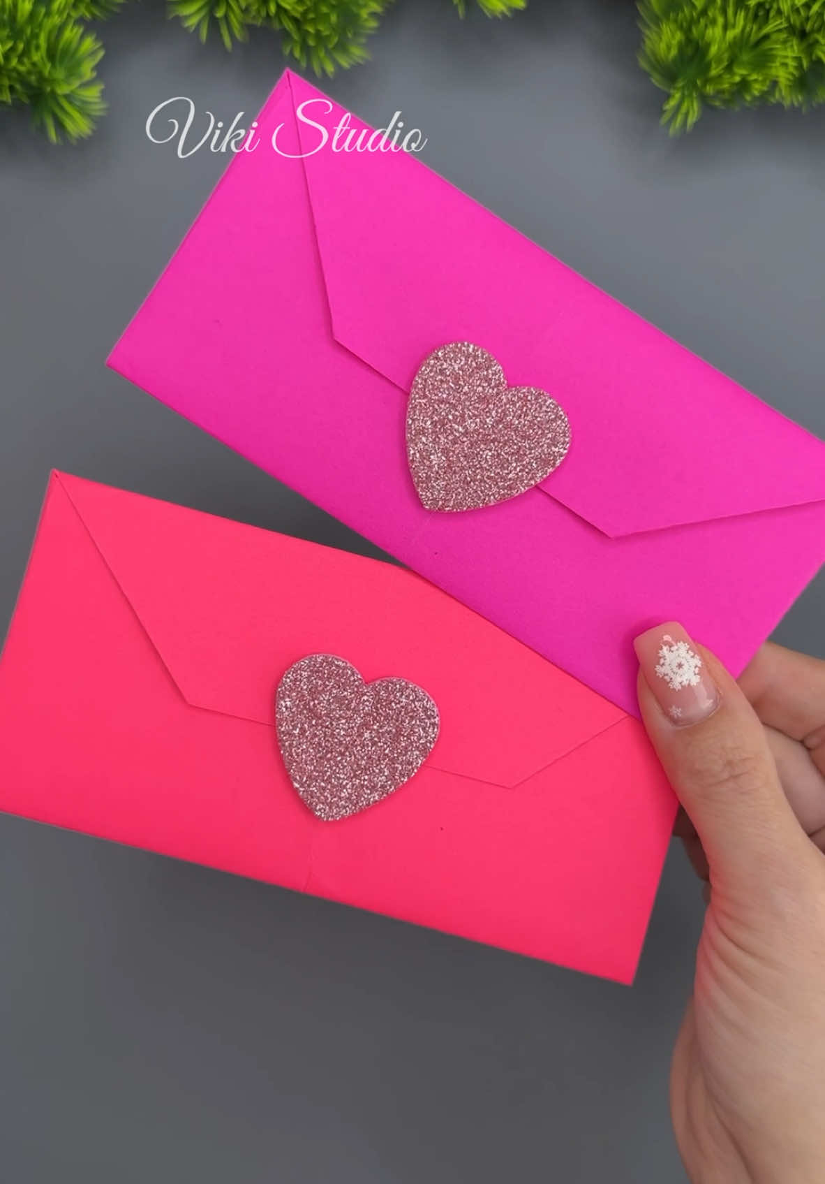 Easy Origami Envelope for Valentine’s Day 💌❤️ #origami #papercrafts #ValentinesDay #diyenvelope #giftideas #handmade #crafttutorial #easyorigami #lovegifts #valentinesgift #foruyou 