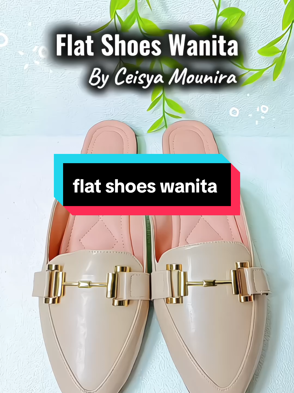 nyaman banget di pake seharian 😍🫶 #flatshoes #sepatusandal #sepatuwanita #flatshoeswanita #sepatukekinian #sepatusandalcantik #flatshoesviral