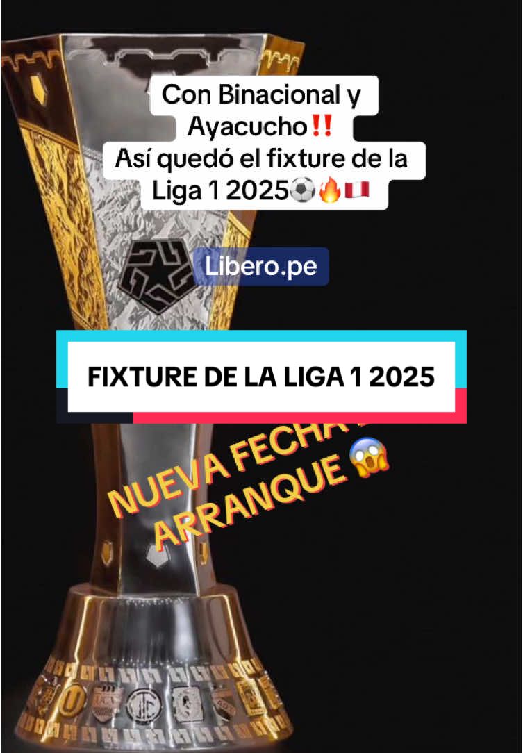 YA TENEMOS FECHA DE ARRANQUE DE LA LIGA 1🔥⚽️ ¿qué opinas?👀 #futbolperuano #futbol #liga1 #alianzalima #universitario 