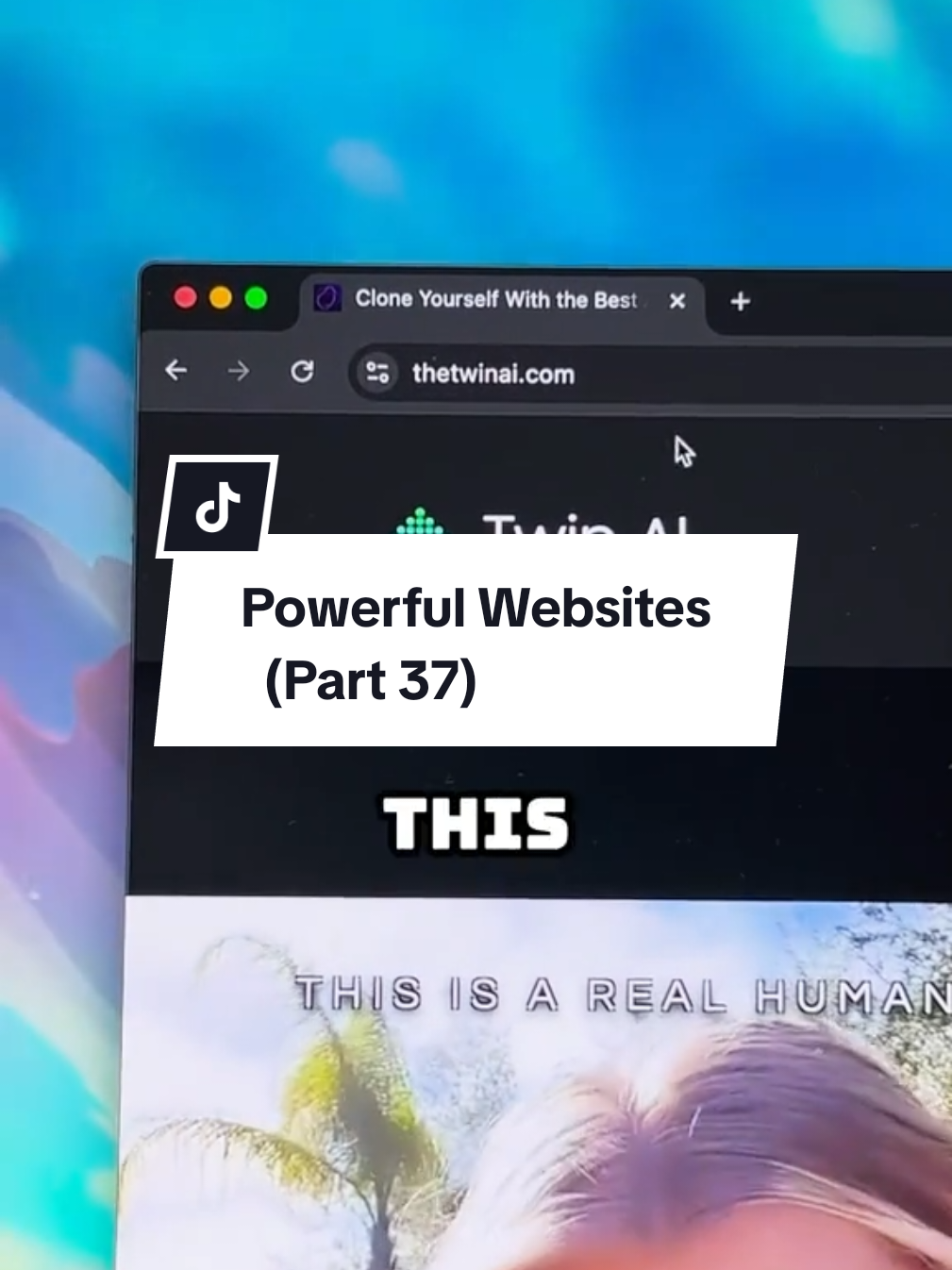 Powerful Websites (Part 37) Clone Yourself with Twin Ai :Create Content on Autopilot in Minutes! #videoediting #ai #aitools #aiclone #contentcreator 