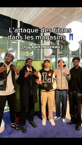 La semaine pro grosse vidéos de l’attaque des TITANS . #titan #tall #grand #Vlog #giant @BraD.Ley🥷🏽 @N' @_DUSTY.DSD_ @Coco_lpc 