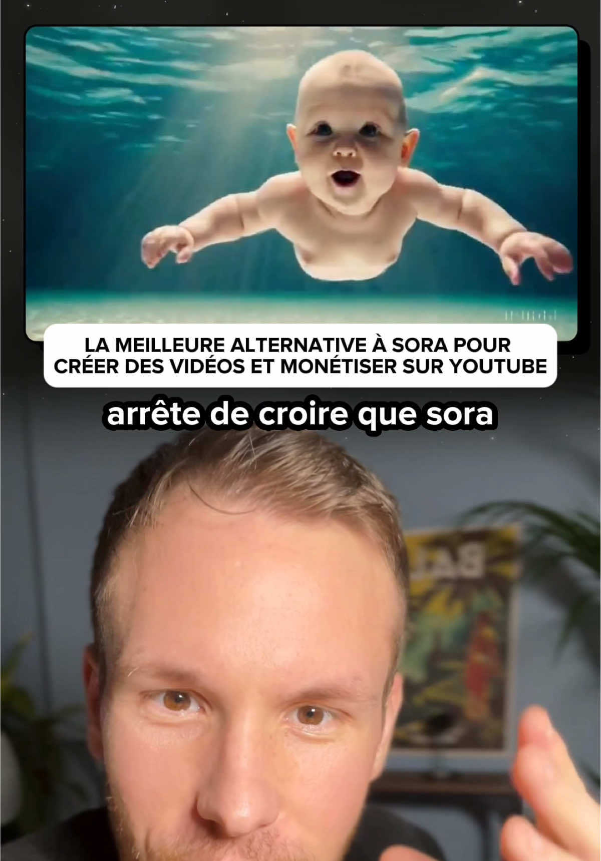 Arrête de perdre du temps avec Sora ! 🚫  Découvre pourquoi InVideo V3 est la meilleure option pour créer des vidéos YouTube rentables, même sans budget ! 🎥🔥 Dans cette vidéo, je te montre pourquoi InVideo V3 surpasse largement Sora : pas besoin de VPN, une vitesse de rendu rapide, et surtout une solution tout-en-un pour créer des vidéos complètes et exploitables. 🎬  Avec InVideo, tu peux générer des vidéos jusqu'à 10 minutes avec des scènes cohérentes, des sous-titres, une voix off personnalisée, et même ta voix clonée. 🧠✨ Sora demande trop de travail manuel et des outils complémentaires payants, alors qu'InVideo simplifie tout avec des options de modification rapides et intuitives. 💡  Si tu veux le lien pour tester cet outil révolutionnaire, commente 