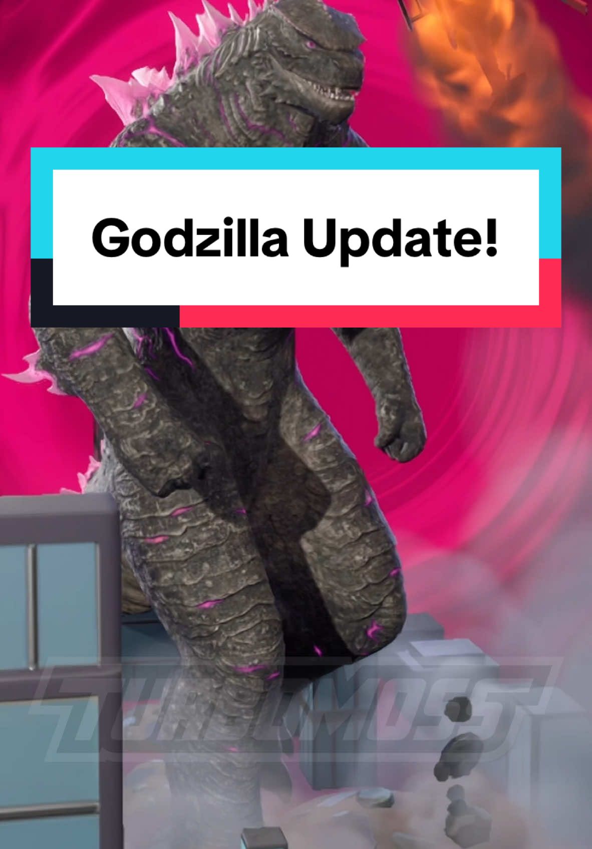 GODZILLA UPDATE! #fortnite #fortnitebr #fortnitenews #fortniteupdate #fortniteclips #fortnitegameplay #godzilla 