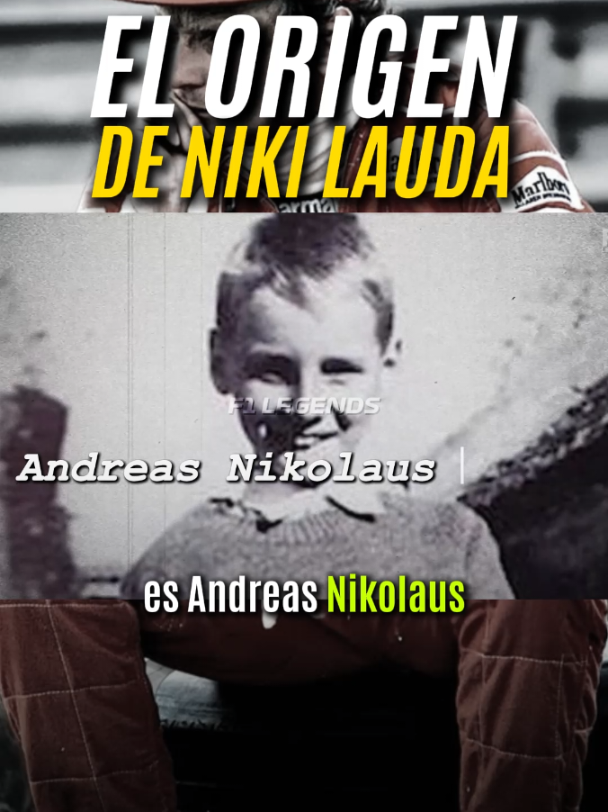 El origen de Niki Lauda y su pasión por las carreras. #f1 #nikilauda #legend #formula1 