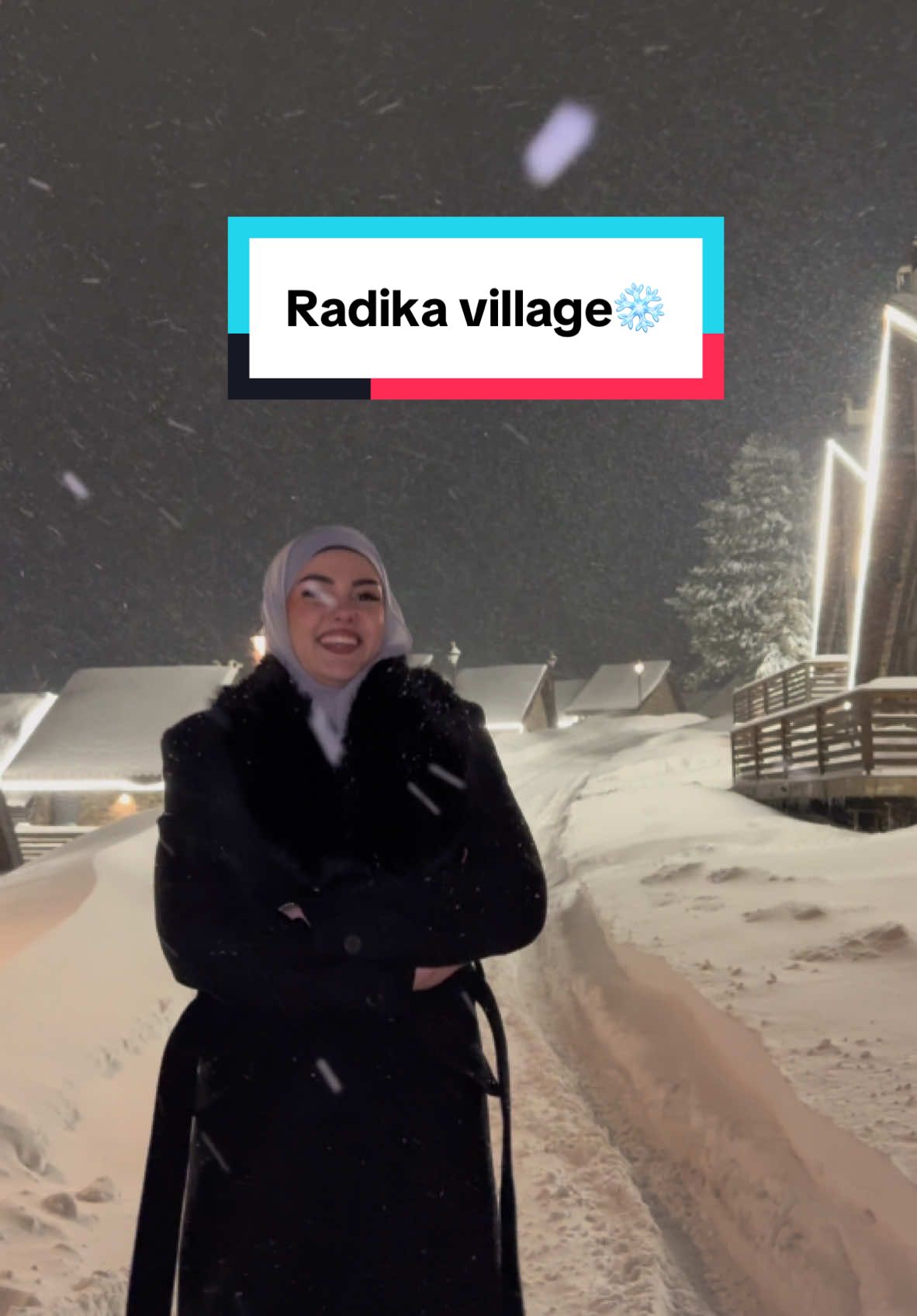 Pushimet e para ne bore tek @Radika Village ☃️🌬️  