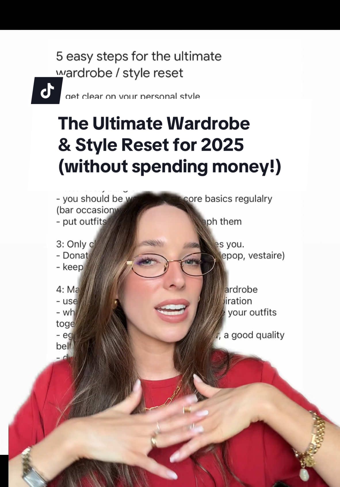 How to do the ultimate wardrobe and style reset for 2025 without spending any money 🖤 You’ll find my YouTube channel and lots more info linked in my bio if you want to know where to find the best basics on the highstreet and how to maximise your wardrobe for 2025 🤌🏼  #wardrobereset #stylereset #wardrobeclearout #closetclearout #wardrobeessentials #capsulewardrobe #minimalwardrobe 