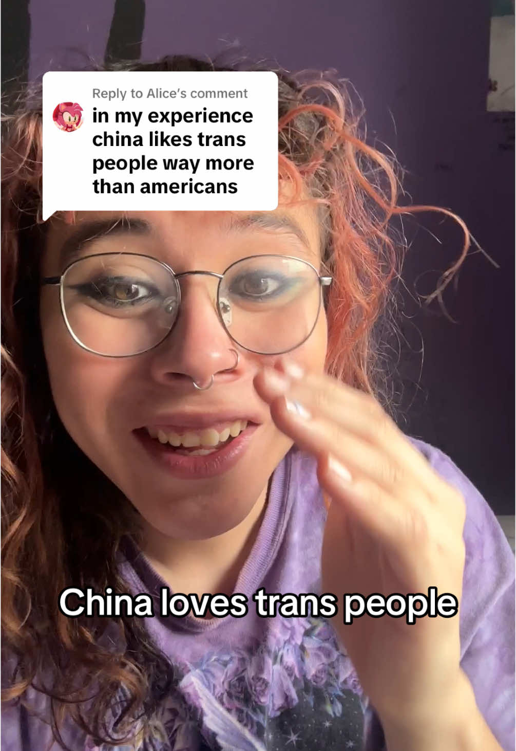 Replying to @Alice people on rednote are super nice #xiaohongshu #rednote #trans 