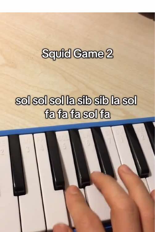 Squid Game - Mingle Game Song #squidgame #squidgame2 #squidgameedit #squidgames #netflix #melodika #tutorial #fyp #fypp #fypdong #fypdonggggggg 