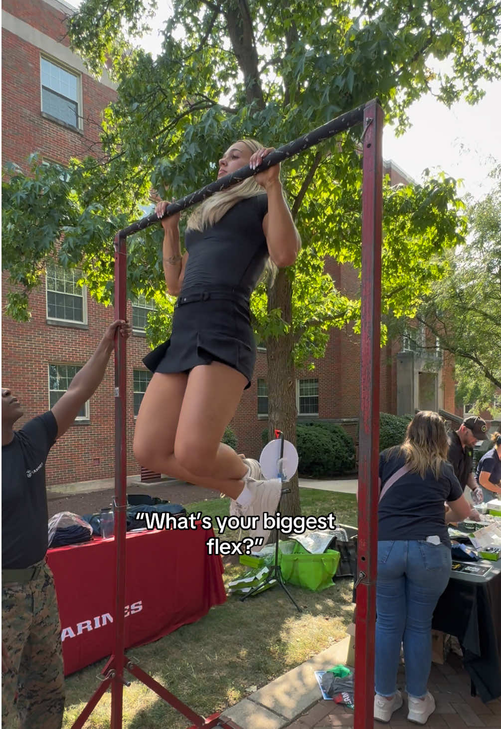 Being able to crank out pull ups like this >>#GymTok #pullups 