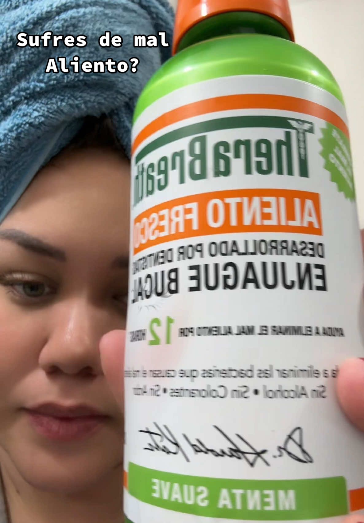 Sufres de mal aliento? Te recomiendo el mejor producto para que te olvides de este molesto problema.  #malaliento #therabreath #fyt #teamwork #higienebucal    Lo he visto en Walmart, S mart y Amazon aquí en México .🇲🇽 costo $180-$230