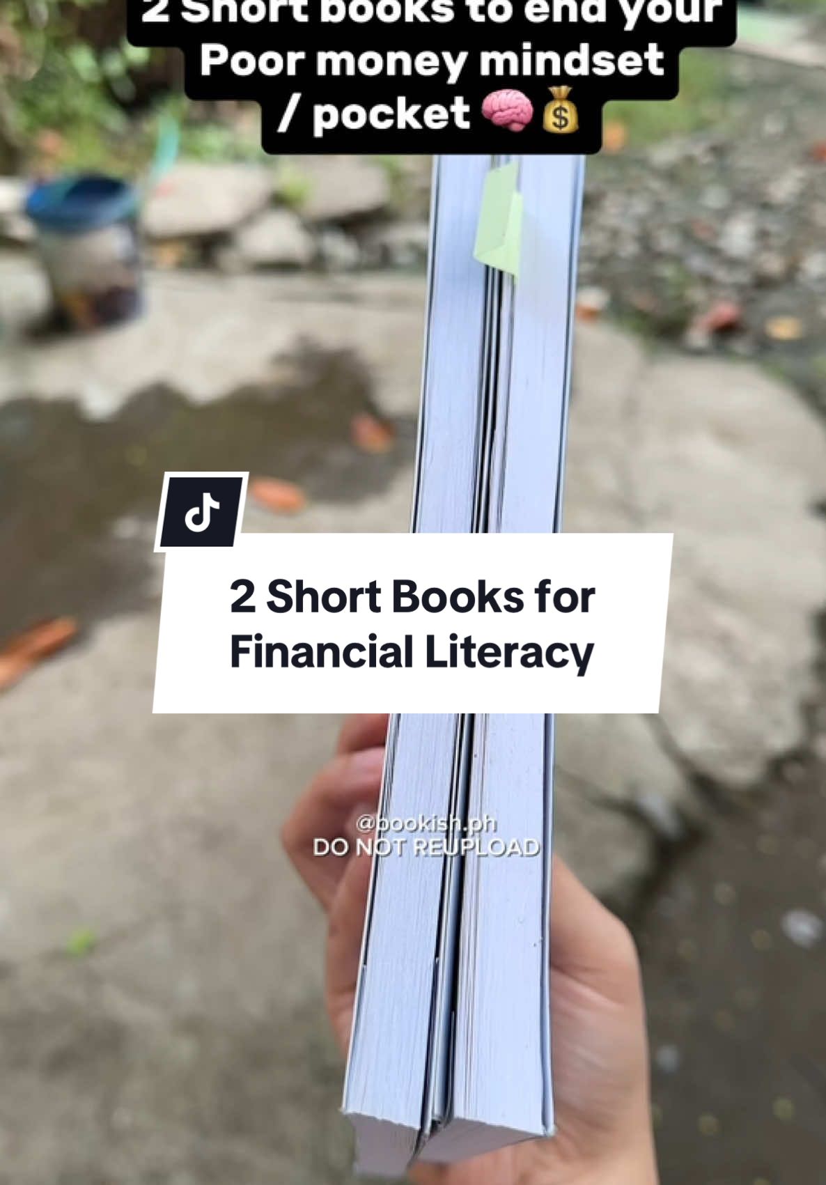 Ikaw ang tutuldok sa kahirapang ng pamilya mo this 2025. Learn more about how to handle your money, business, finances well with this 2 Short books for Financial Literacy  #financialliteracy #finance #business #businessbooks #financialliterarybooks #richdadpoordad #thepsychologyofmoney #moneytips #moneytalks 