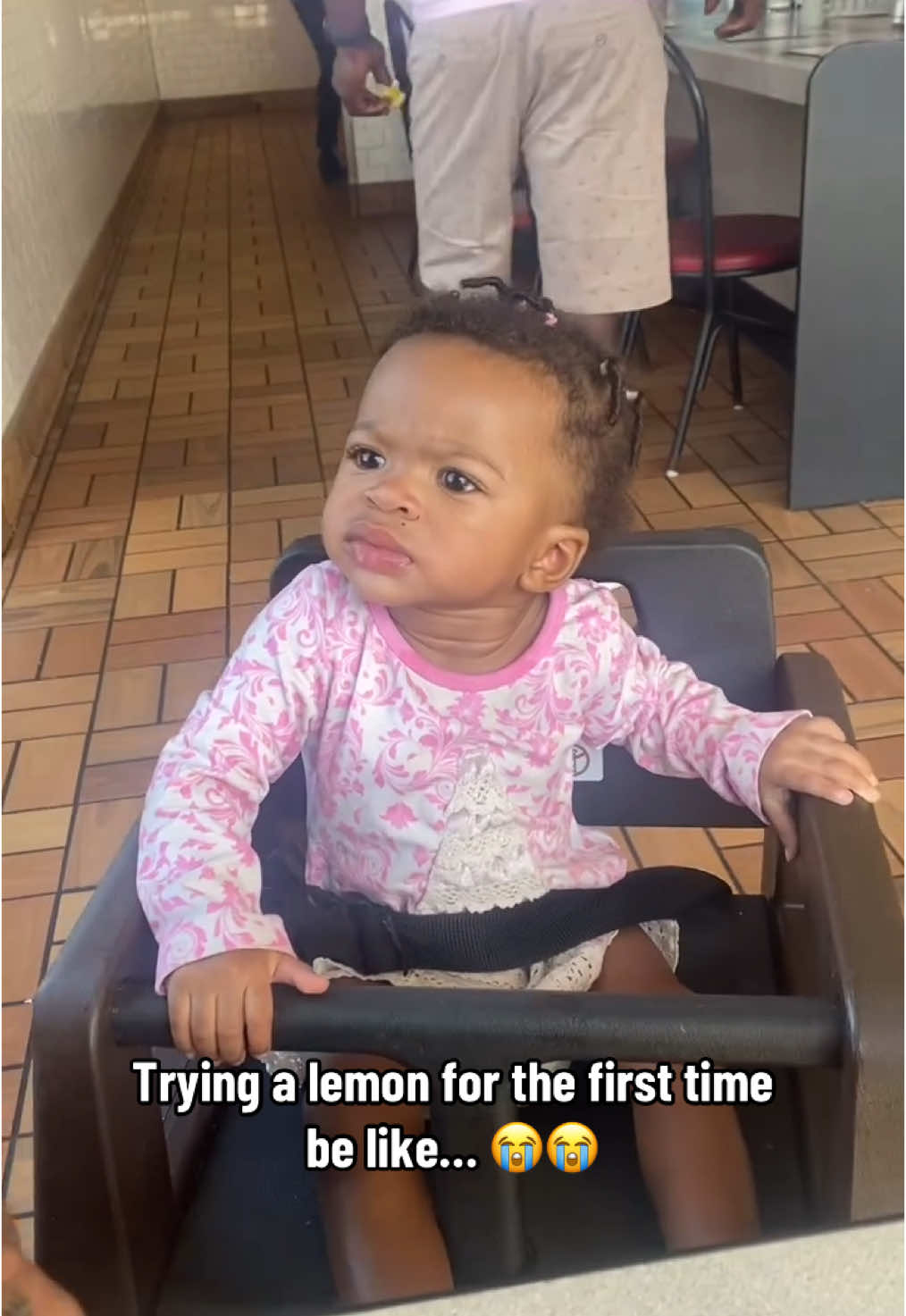 I’ve never seen a baby say so much 🤣💀 (@1.millywrld) #baby #prank #kidsoftiktok #funny 