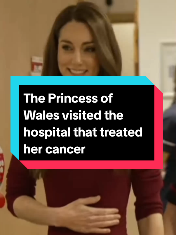 The Princess of Wales visited the hospital that treated her cancer - Alla corte di... Royalty #allacortedi #royalty #princessofwales #katemiddleton #catherinemiddleton #royalfamily #windsor 