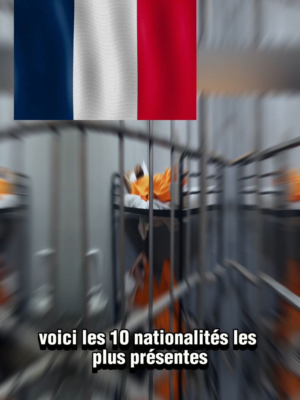 Les nationalités les plus représentées dans les prisons françaises #algerie #maroc #tunisie #france 