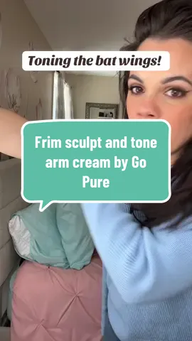 Smooth like butah! #gopure #tone #sculpt #firm #cream #batwings #arms #looseskin #skin #ResultsMayVary 