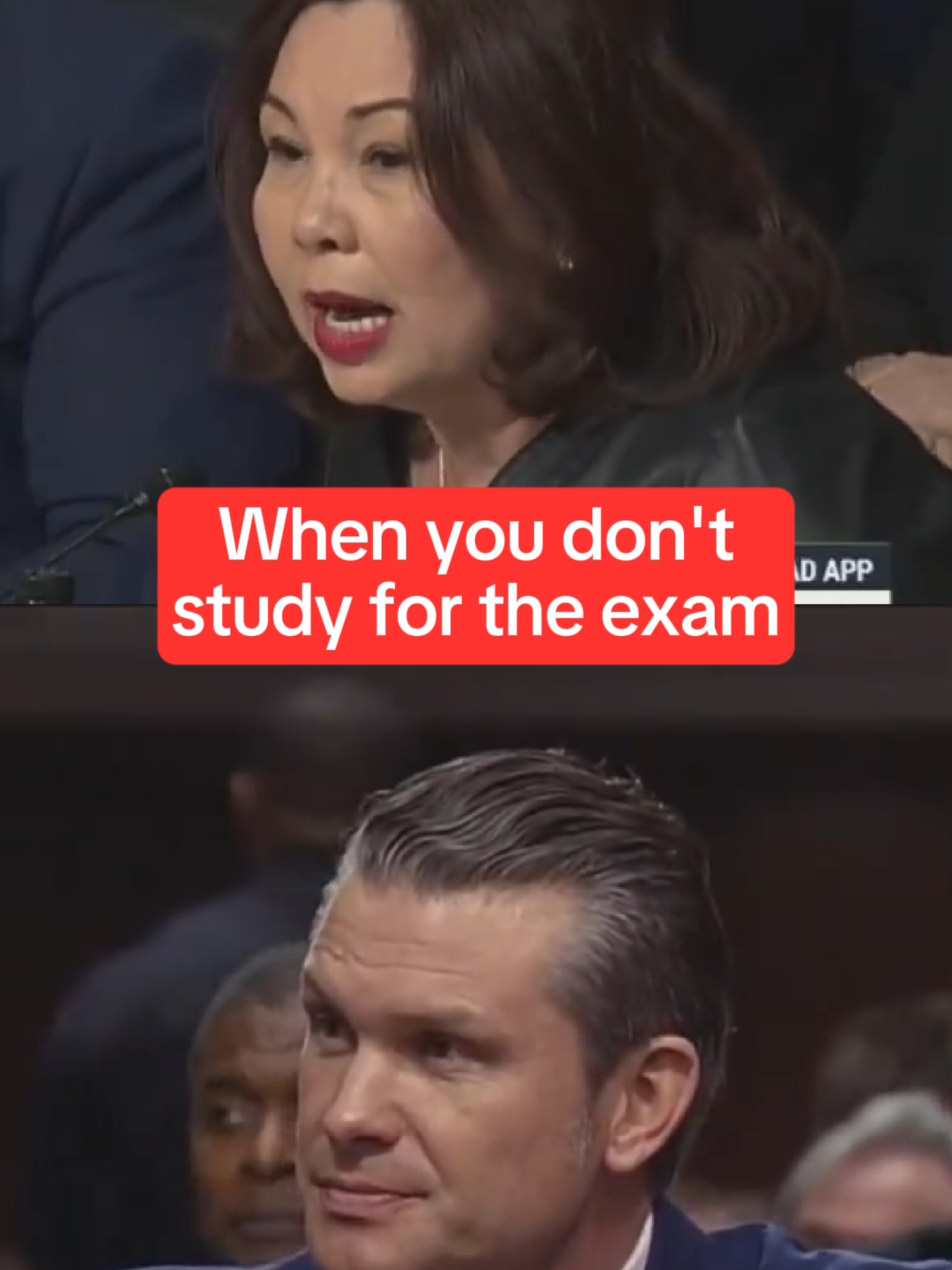 Sen. Duckworth (D-IL): How many nations are in ASEAN? Pete Hegseth: We have allies in South Korea, Japan, and Australia Duckworth: None of those countries are in ASEAN