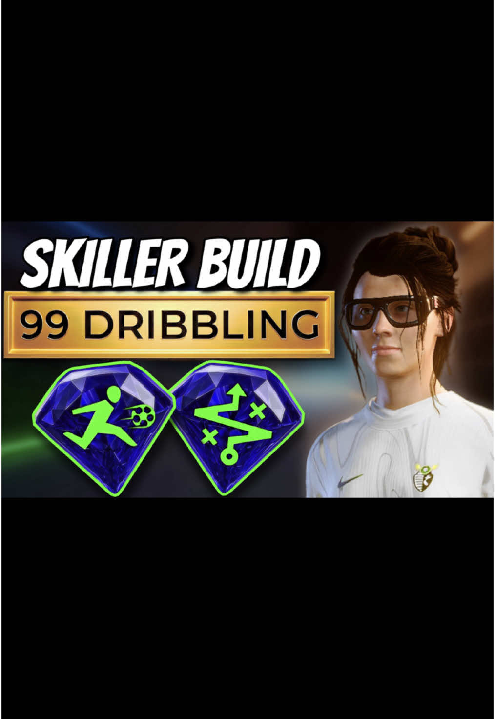 Every dribbling attribute is 99 on this build! #eafc25 #fc25 #eafc #proclubs #clubs #fifa #build #gaming 