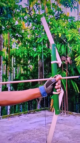 arma de bambu arco e flecha #diversão #bambu 