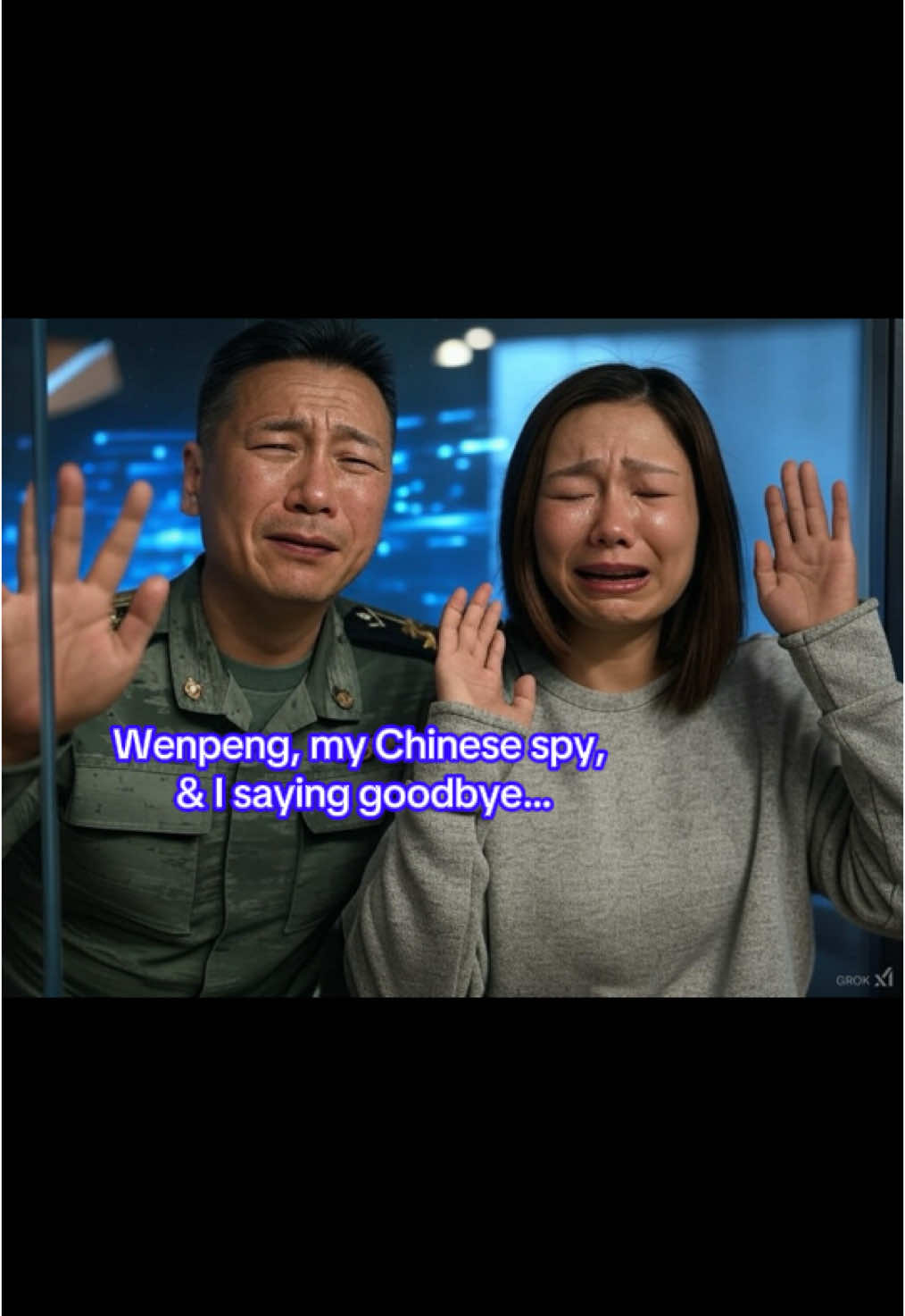 Ciao my Chinese spy. Our last goodbye #mychinesespy #tiktokban #tiktokban #chinesespy 