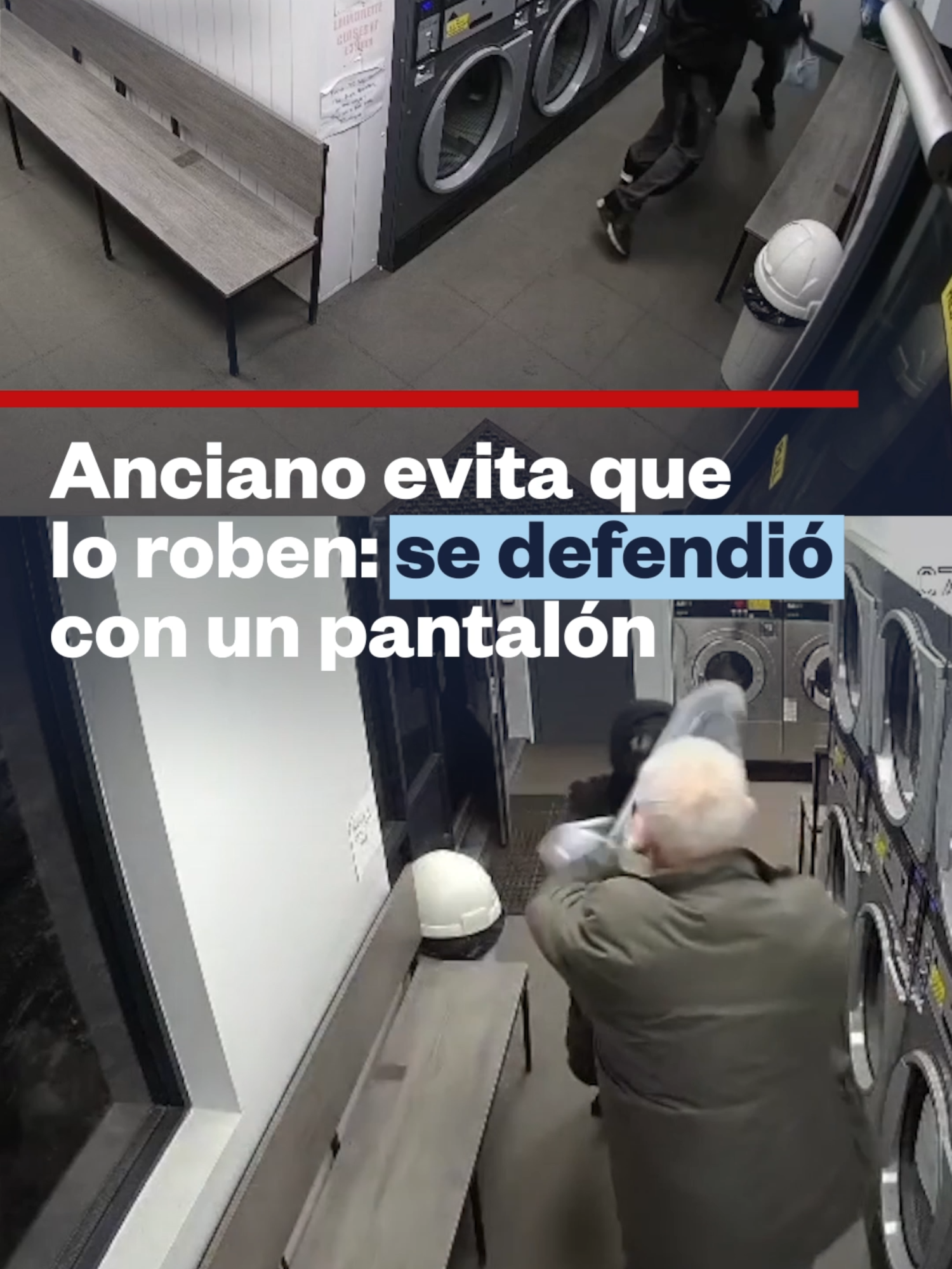 😧 Este valiente hombre de 84 años logró evitar que le robaran su billetera tras defenderse del asaltante usando un pantalón. Ron Croker se encontraba en una lavandería en South Yorkshire, #ReinoUnido, cuando fue sorprendido por el asaltante. Afortunadamente, el abuelo pudo espantar al hombre y esquivar el robo. Croker sufrió contusiones en las manos y el brazo en el incidente, pero no perdió su cartera, informó la BBC. La policía de South Yorkshire informó de que un hombre de 42 años había sido acusado en relación con el incidente.