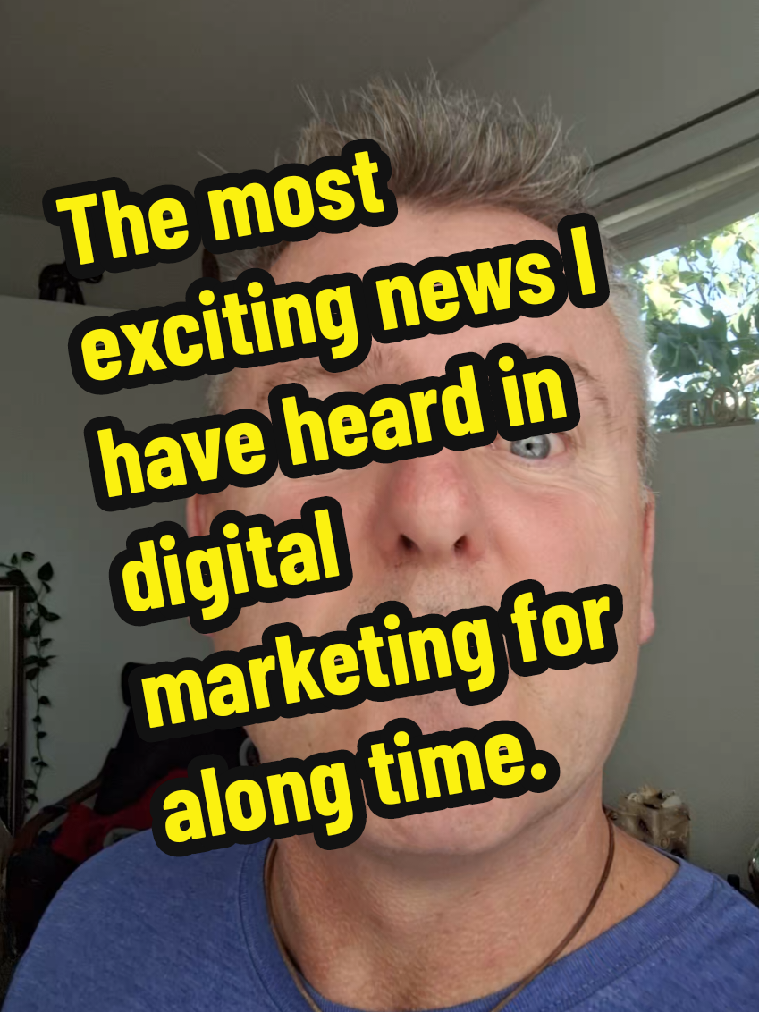 The most exciting news in digital marketing I have heard in along time.  Watch this video.  #digitalmarketingforbeginners #digitalmarketingstrategy #digitalmarketingmom #digitalmarketing #seo #creatorsearchinsights #digitalmarketingtips #contentcreators #howtostartdigitalmarketing2025 #makemoneyonline #howtomakemoneyonline  digital marketing for beginners 2024 digital marketing beginners digital marketing tiktok digital marketing how to start Digital Marketing UK