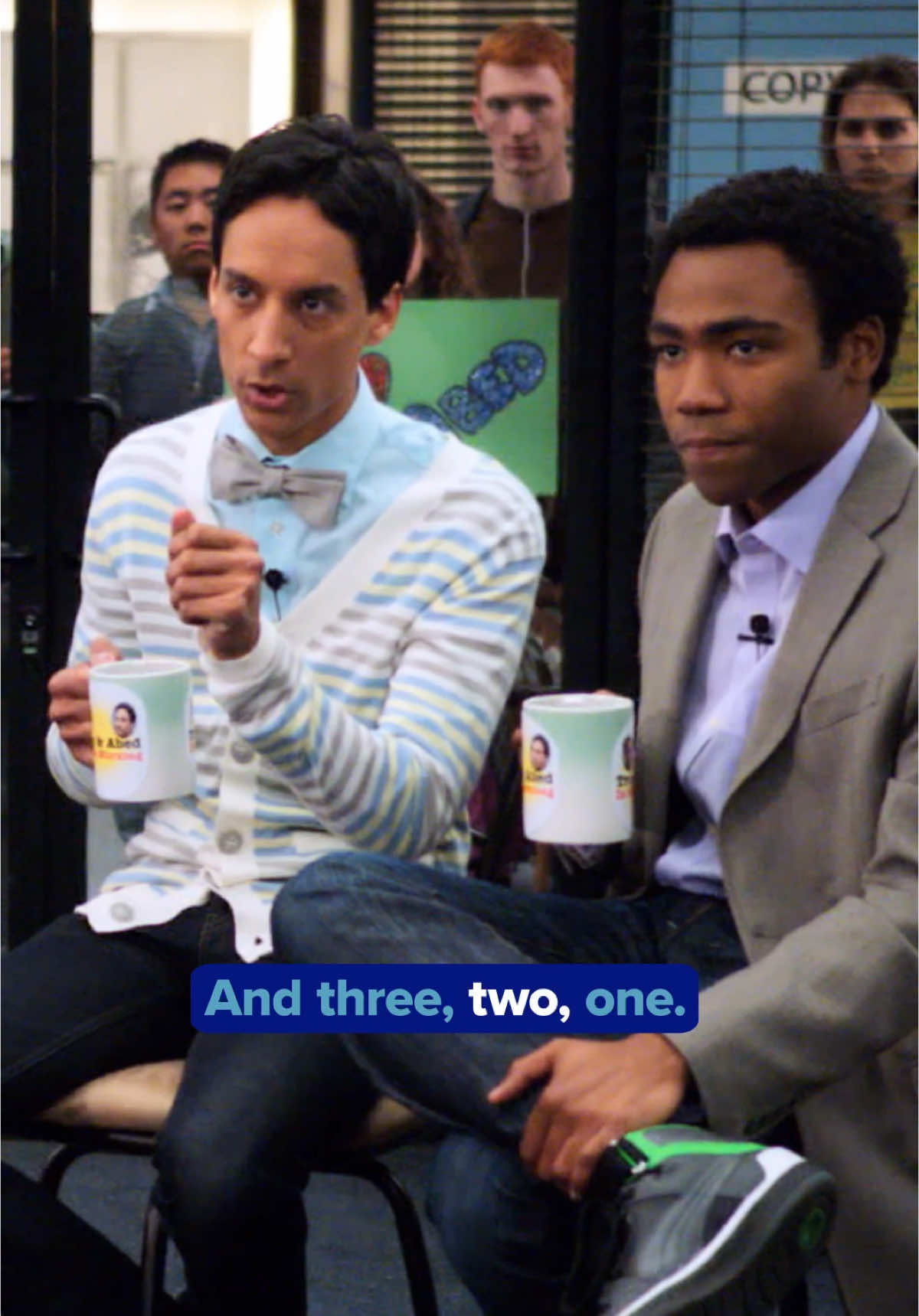 morning tv was never the same after Troy & Abed showed up ☕️ stream #Community on @Peacock.