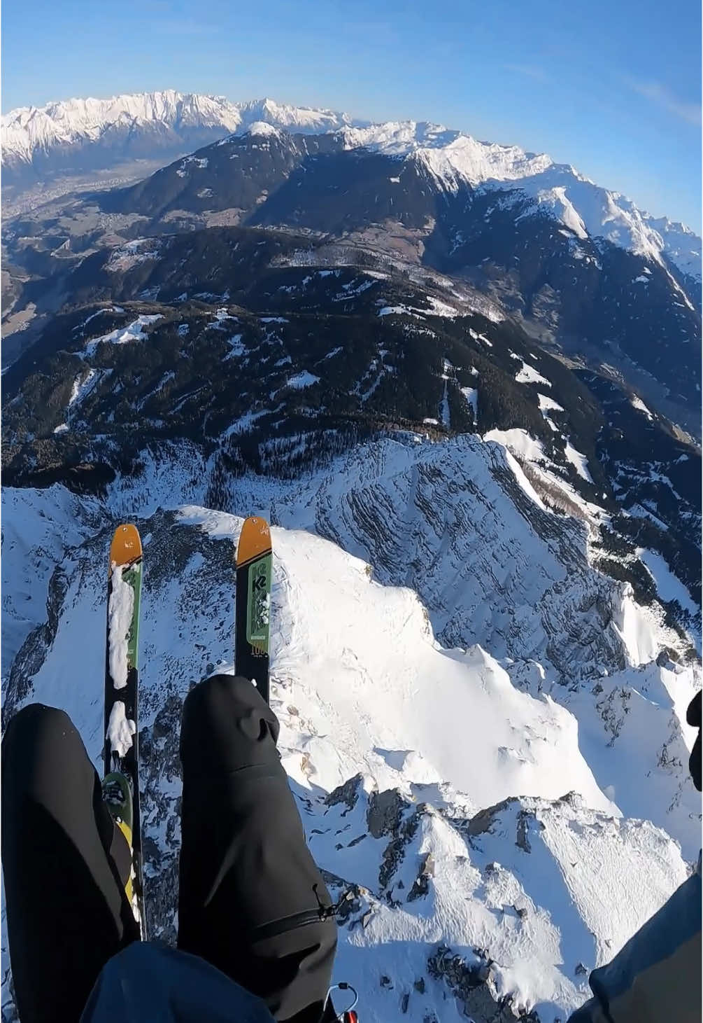 Had us in the first half, Stephan Gander 🪂 #gopro #goprosnow #gopropov #pov #ski #skiing #speedfly