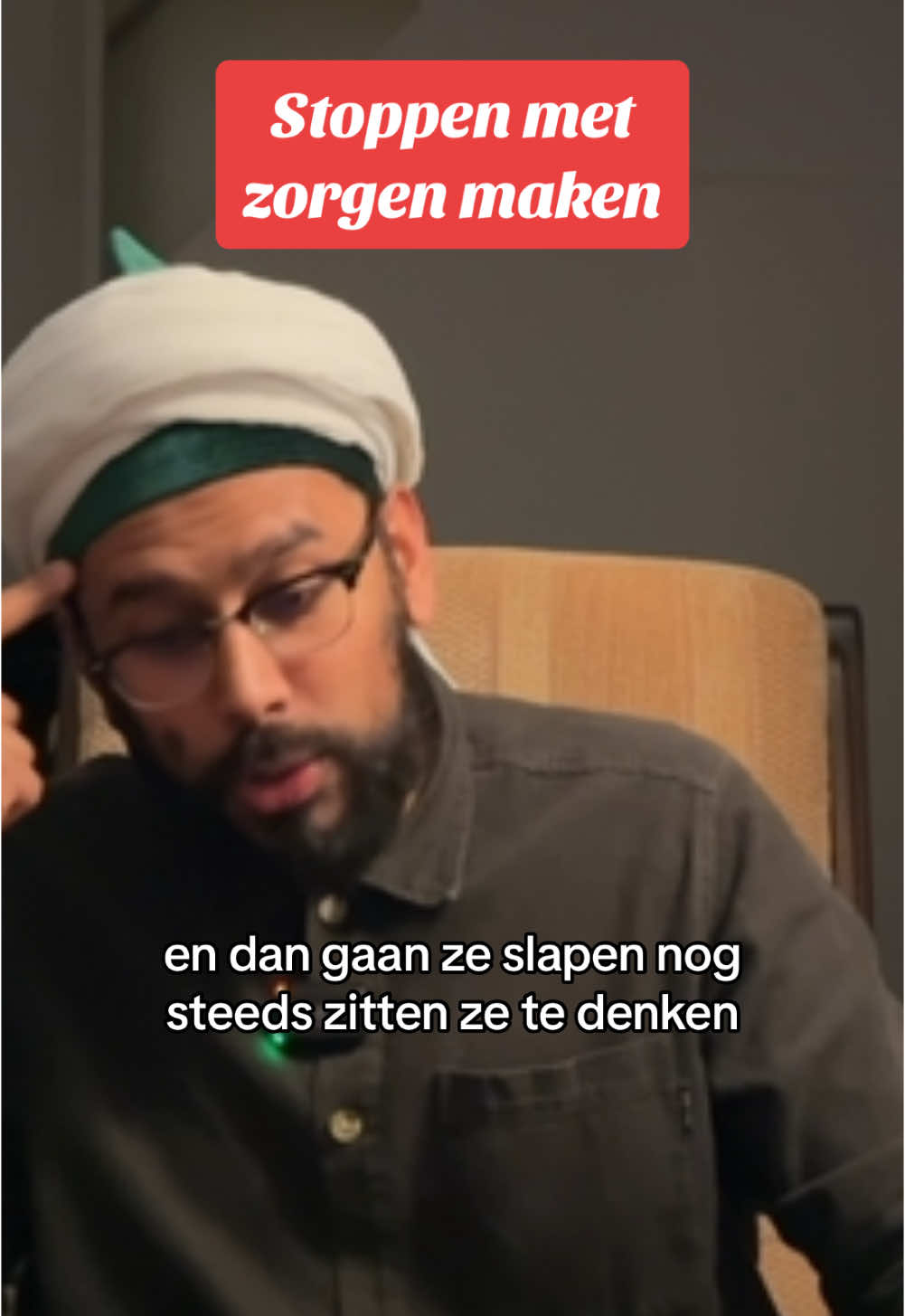 Stoppen met zorgen maken - Ustadh Mohammed Nassier حفظه الله #fyp #foryou #rust #ontspanning #MentalHealth #islam 