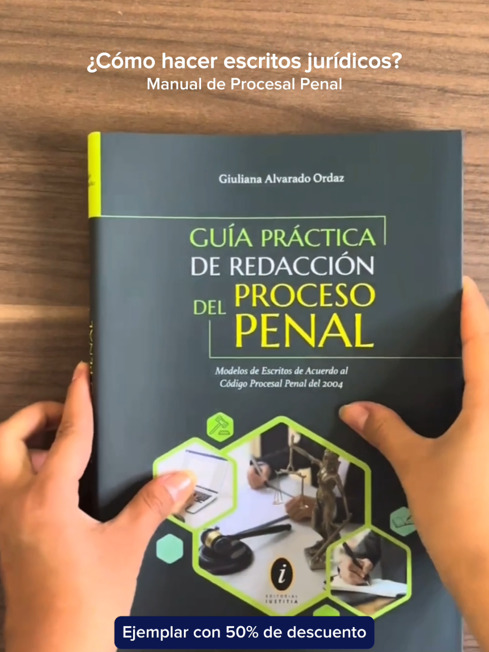 Guía práctica de REDACCIÓN DE PROCESO PENAL, modelos de escritos de acuerdo al código procesal penal 🙌🏻🙌🏻 al 50% de descuento 🔥 #derechoprocesalpenal #derechopenal #librosdederecho #abogada #abogado #librosderecho #estudiantesdederecho #procesopenal 