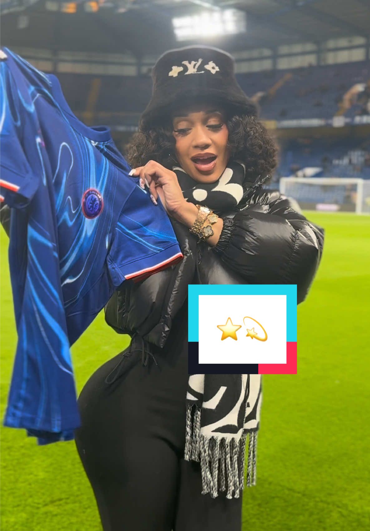 Saweetie is a Blue! 🤩 #ChelseaFC #CFC #PremierLeague 